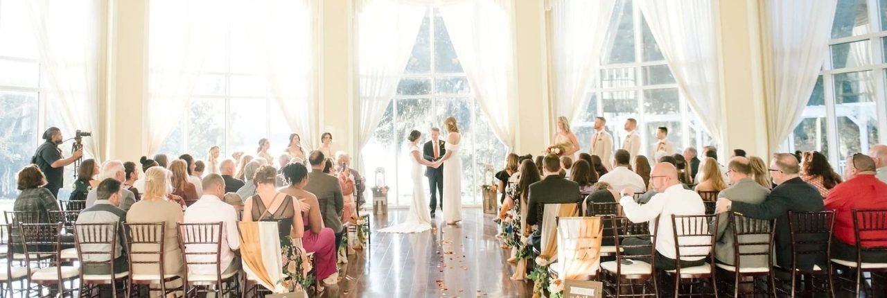 Guy Thee Wed ceremony